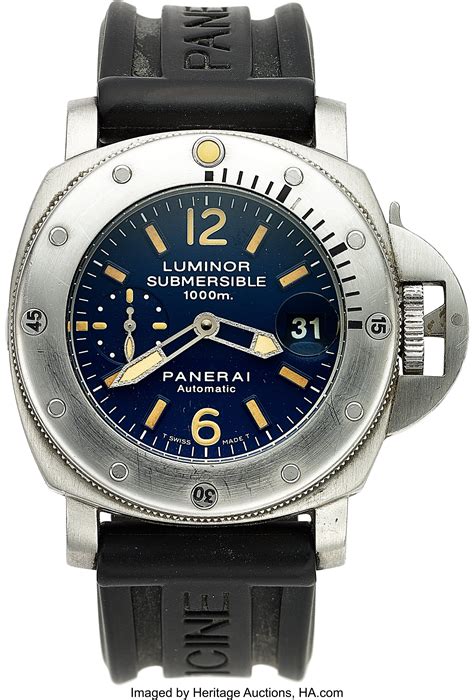 panerai op6541|Radiomir Luminor Submersible 1000m Blue op6541 .